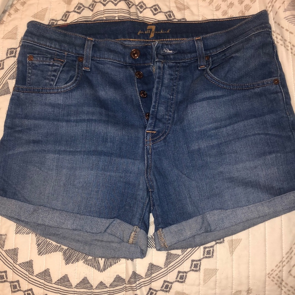 7 for all mankind shorts